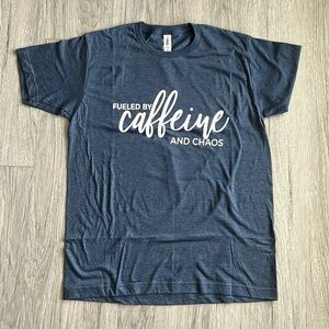 Fueled by Caffeine and Chaos Graphic Tee